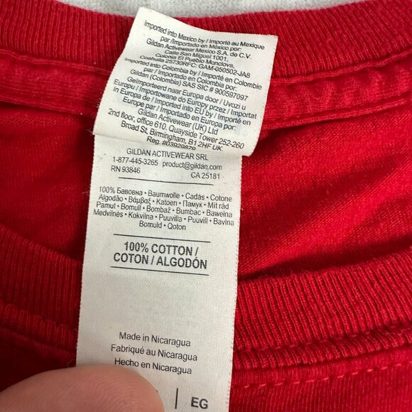 St Louis Cardinals Memorial Shirt Red Schoendienst 1923-2018 Red XL Gildan - Picture 5 of 8